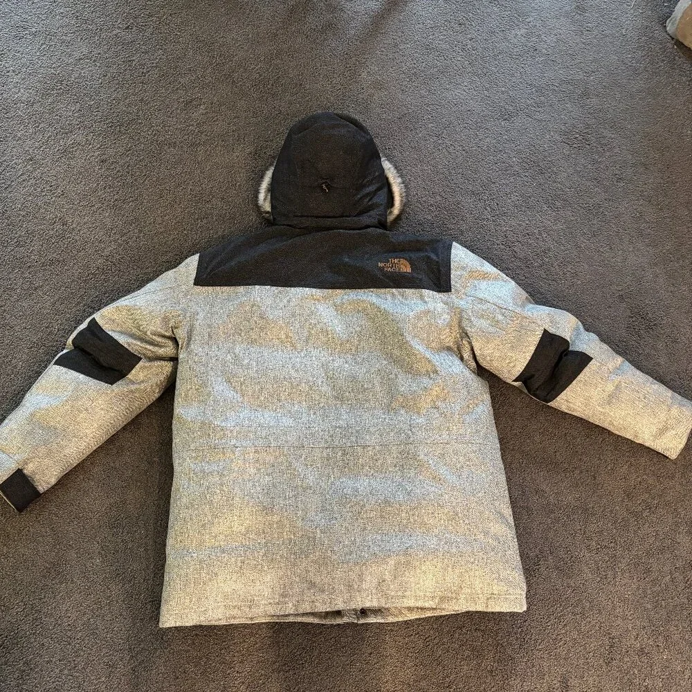 Men's North Face Herringbone Mcmurdo Parka XL - Picture 5 of 6
